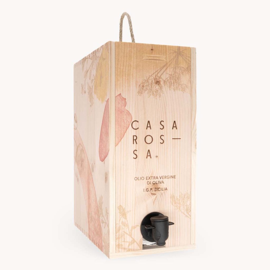 bag in wood casa rossa olio igp sicilia Evo